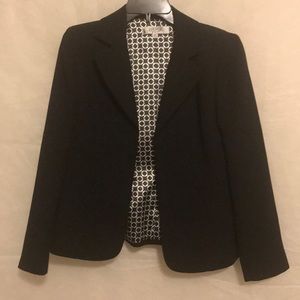 Kasper jacket size 10 petite black